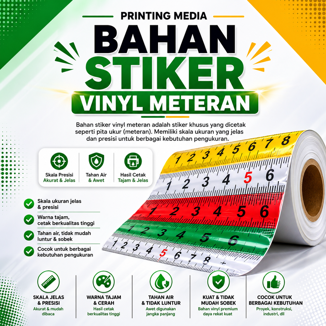 STICKER VINLY METERAN
