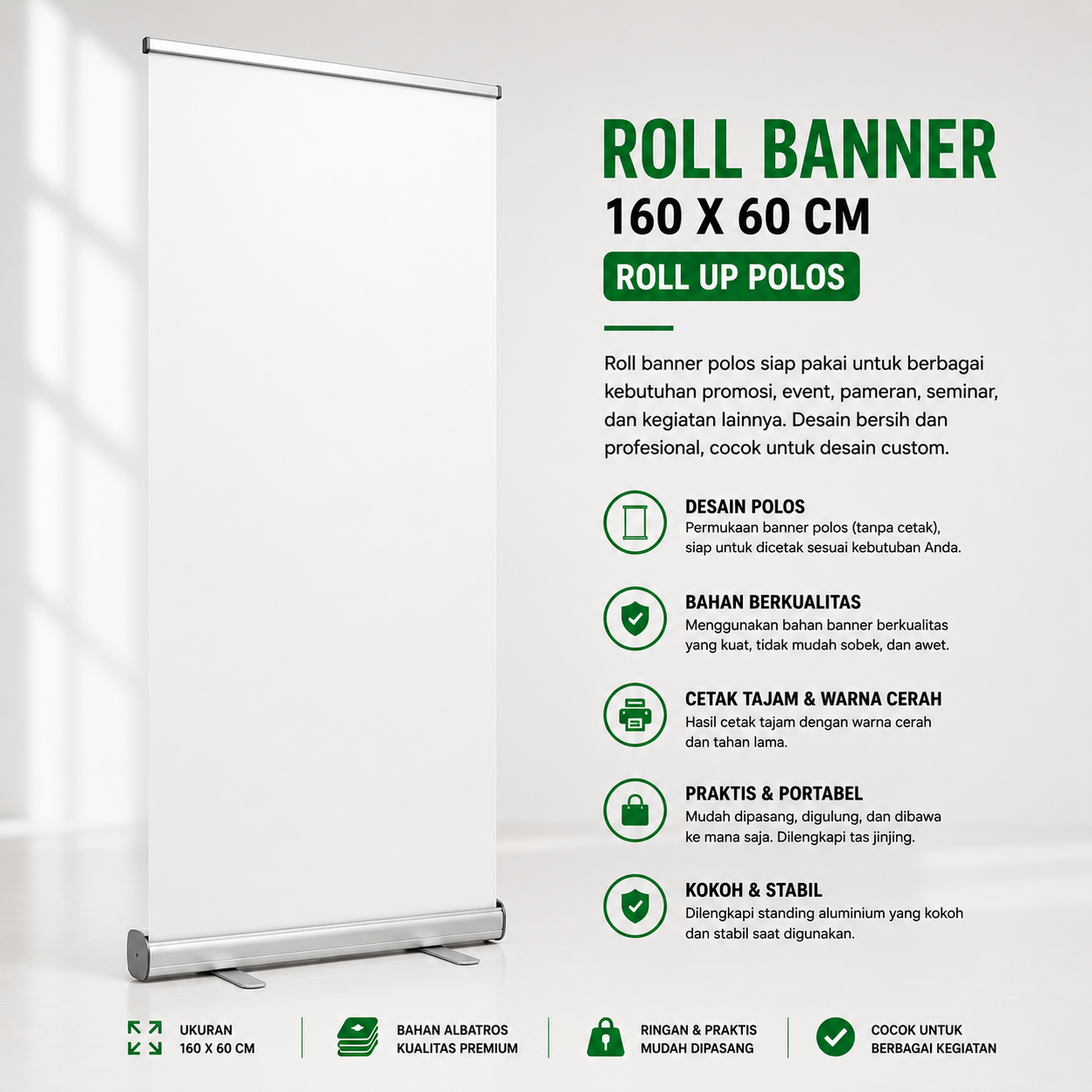 ROLL UP 60 X 160 CM