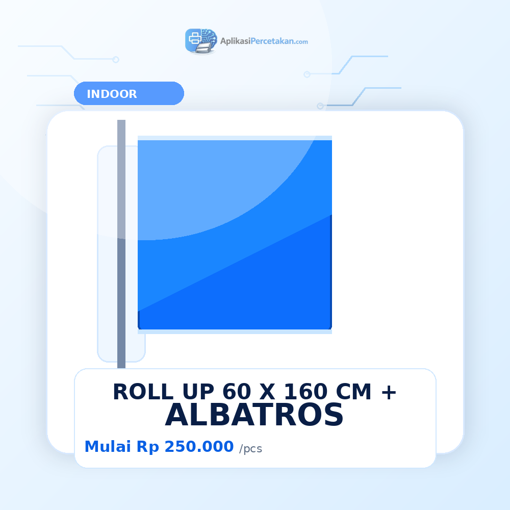 ROLL UP 60 x 160 cm + ALBATROS